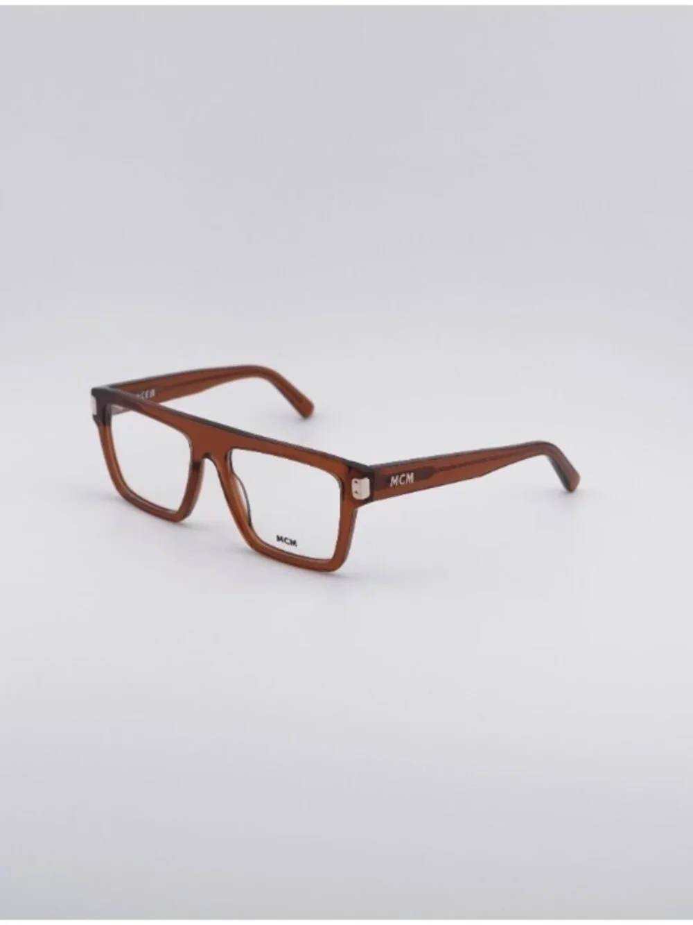 MCM MW5006 045 Eyeglasses Brown 53mm Square Frame